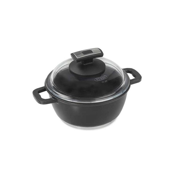 قابلمه نچسب 16*8.1 سانتیمتر 1.3 لیتر مشکی لیدز ریوالد 70000 - تصویر 1