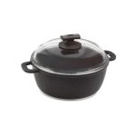 قابلمه نچسب 20*8.5 سانتیمتر 1.3 لیتر مشکی لیدز ریوالد 70002