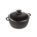 قابلمه نچسب 28*15 سانتیمتر 6.25 لیتر مشکی لیدز ریوالد 70006