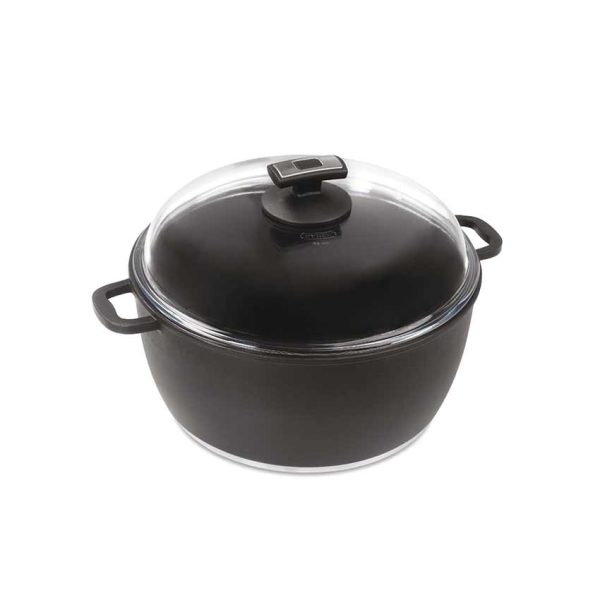 قابلمه نچسب 28*15 سانتیمتر 6.25 لیتر مشکی لیدز ریوالد 70006 - تصویر 1