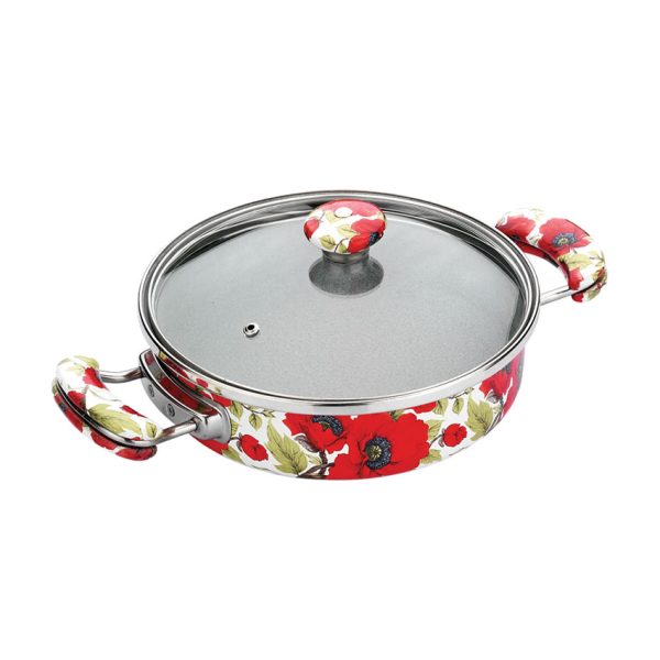 قابلمه کوتاه تفلون سایز 24 بیوتی ریوالد 7011101 - تصویر 1