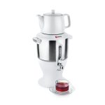 سماور برقی 2000 وات 1.0 + 3.0 لیتر استیل مات رابی ریوالد 800204