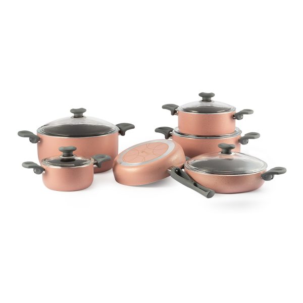 riwald-650100-05-rabima.jpg سرویس قابلمه 11 پارچه گلبهی یورک ریوالد 650100-05 - تصویر 1