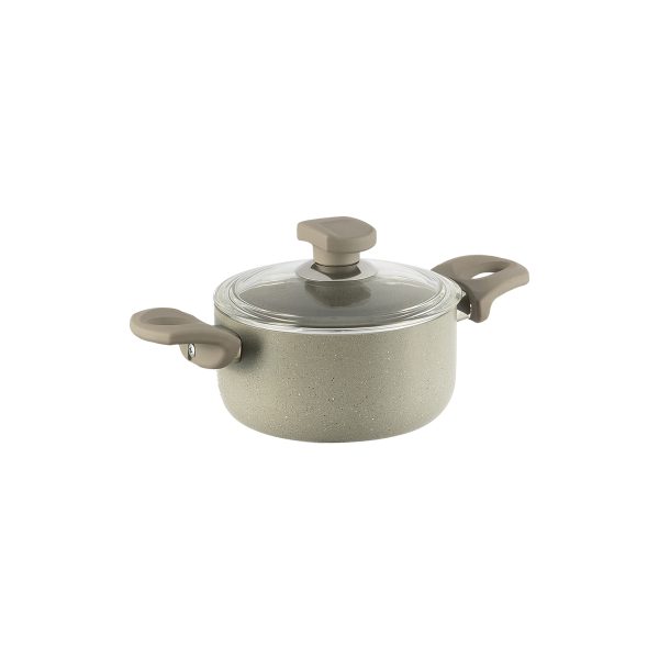 قابلمه نچسب 18*9 سانتی متر 2.1 لیتر بژ یورک ریوالد 650302-06