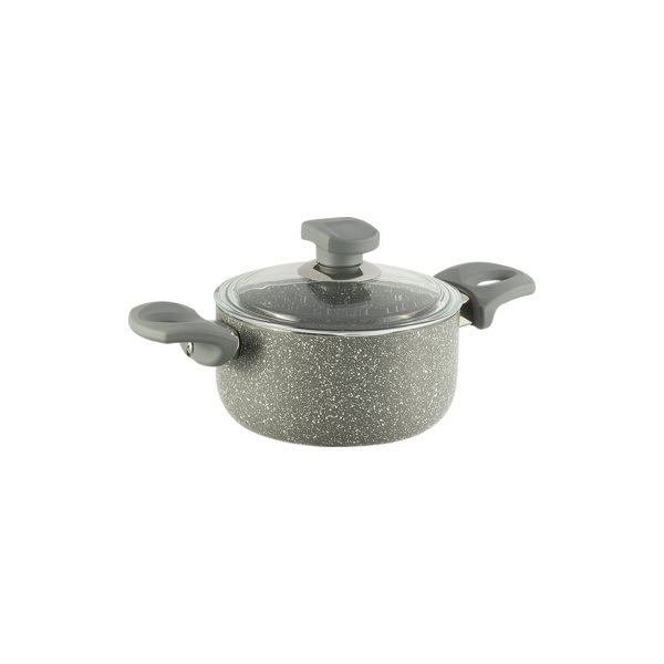 قابلمه نچسب 18*9 سانتی متر 2.1 لیتر طوسی یورک ریوالد 650302-14