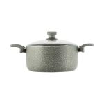 قابلمه نچسب 24*11.5 سانتی متر 4.8 لیتر طوسی یورک ریوالد 650305-14