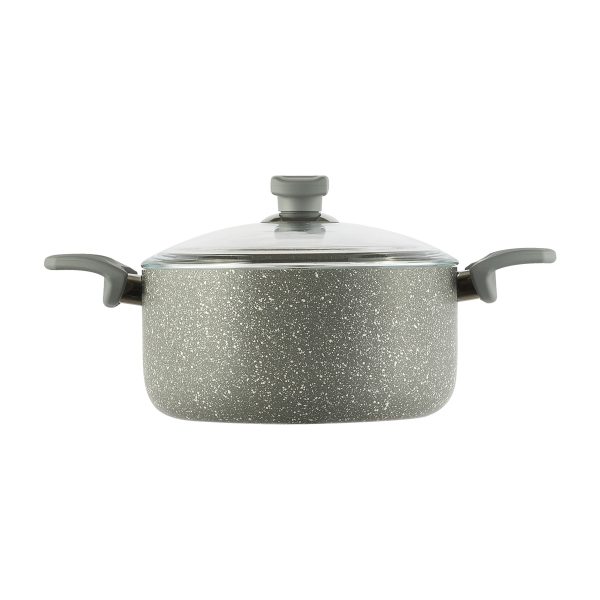 قابلمه نچسب 26*2.5 سانتی متر 6.1 لیتر طوسی یورک ریوالد 650306-14