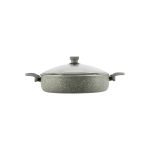 قابلمه کوتاه نچسب 24*6 سانتی متر 2.1 لیتر طوسی یورک ریوالد 650310-14