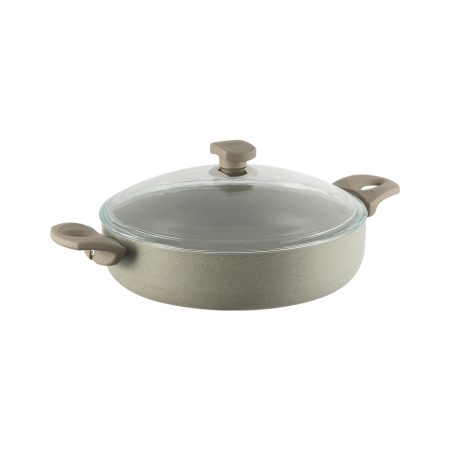 قابلمه کوتاه نچسب 28*6 سانتی متر3.6 لیتر بژ یورک ریوالد 650312-06