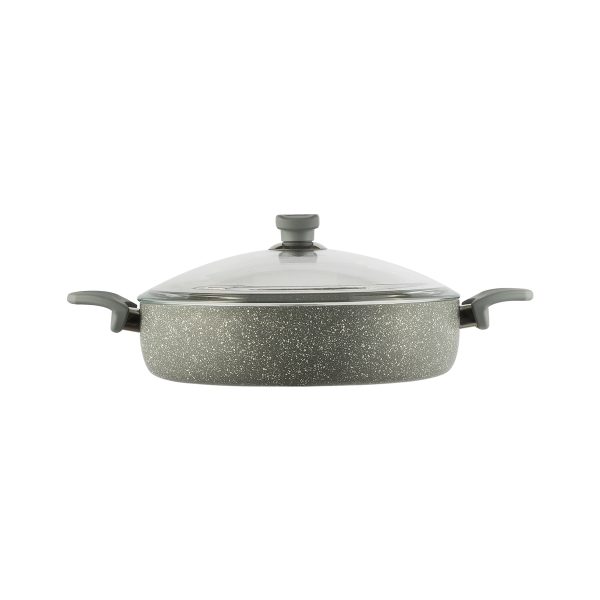 قابلمه کوتاه نچسب 28*7 سانتی متر 3.6 لیتر طوسی یورک ریوالد 650312-14