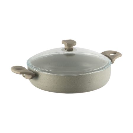 قابلمه کوتاه نچسب 30*7 سانتی متر 3.7 لیتر بژ یورک ریوالد 650317-06