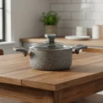 قابلمه نچسب 18*9 سانتی متر 2.3 لیتر طوسی یورک ریوالد 6503118-0114 | ریوالد ایران