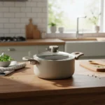 قابلمه نچسب 24*11.5 سانتی متر 4.8 لیتر بژ یورک ریوالد 6503124-0106 | ریوالد ایران