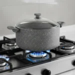 قابلمه نچسب 32*15 سانتی متر 11.5 لیتر طوسی یورک ریوالد 6503132-0114 | ریوالد ایران