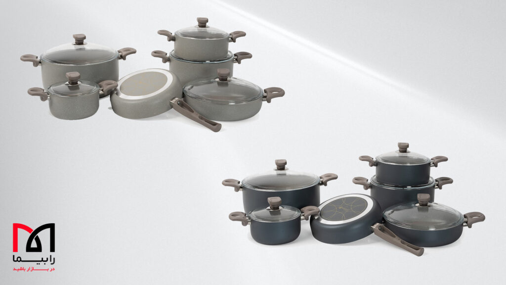 معرفی سرویس قابلمه و تابه ۱۱ پارچه ریوالد | رابیما
