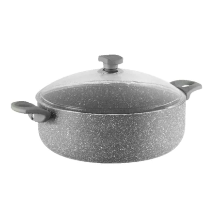 نیم قابلمه نچسب 32*10 سانتی متر 6.5 لیتر طوسب یورک ریوالد 6506132-0114 | ریوالد ایران