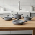 سرویس قابلمه 8 پارچه گرانیت طوسی یورک ریوالد 6501108-0114 | ریوالد ایران