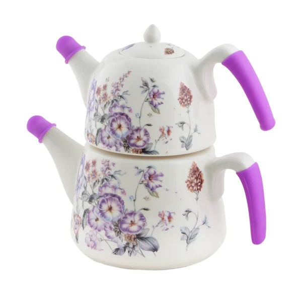 کتری و قوری 1.0 + 2.0 لیتر چینی بیرمینگام ریوالد 6724112-1135 | ریوالد ایران