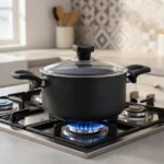 قابلمه نچسب 16*8.5 سانتی متر 1.5 لیتر مشکی منچستر ریوالد 6503116-0411 | ریوالد ایران