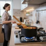 قابلمه نچسب 18*9 سانتی متر 2.3 لیتر مشکی منچستر ریوالد 6503118-0411 | ریوالد ایران