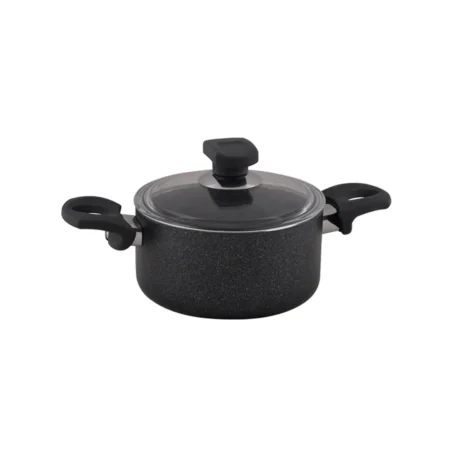 قابلمه نچسب 20*9.5 سانتی متر 2.7 لیتر مشکی منچستر ریوالد 6503120-0411 | ریوالد ایران