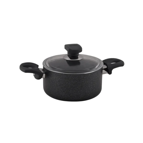 قابلمه نچسب 20*9.5 سانتی متر 2.7 لیتر مشکی منچستر ریوالد 6503120-0411 | ریوالد ایران