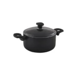 قابلمه نچسب 22*10.5 سانتی متر 3.7 لیتر مشکی منچستر ریوالد 6503122-0411 | ریوالد ایران