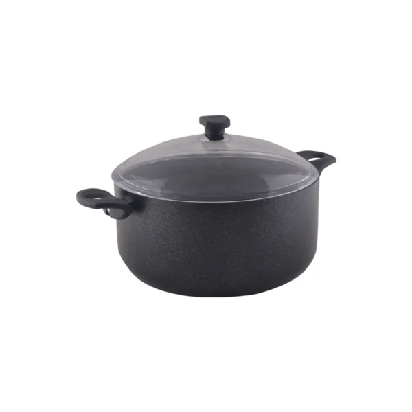 قابلمه نچسب 28*13.5 سانتی متر 7.7 لیتر مشکی منچستر ریوالد 6503128-0411 | ریوالد ایران