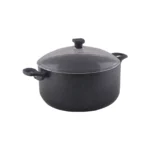 قابلمه نچسب 30*14.5 سانتی متر 10 لیتر مشکی منچستر ریوالد 6503130-0411 | ریوالد ایران