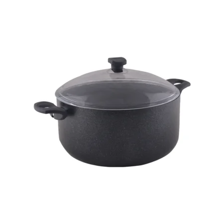 قابلمه نچسب 30*14.5 سانتی متر 10 لیتر مشکی منچستر ریوالد 6503130-0411 | ریوالد ایران