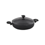 قابلمه کوتاه نچسب 28*7 سانتی متر 3.6 لیتر مشکی منچستر ریوالد 6504128-0411 | ریوالد ایران