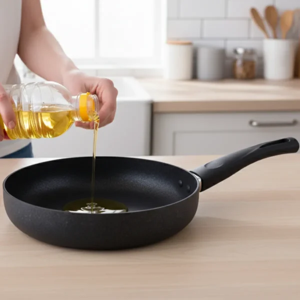 تابه نچسب 20*5 سانتی متر 1.2 لیتر مشکی منچستر ریوالد 6505020-0411 | ریوالد ایران