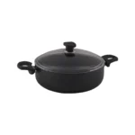 نیم قابلمه نچسب 28*9 سانتی متر 4.8 لیتر مشکی منچستر ریوالد 6506128-0411 | ریوالد ایران