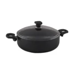 نیم قابلمه نچسب 32*10 سانتی متر 6.5 لیتر مشکی منچستر ریوالد 6506132-0411 | ریوالد ایران