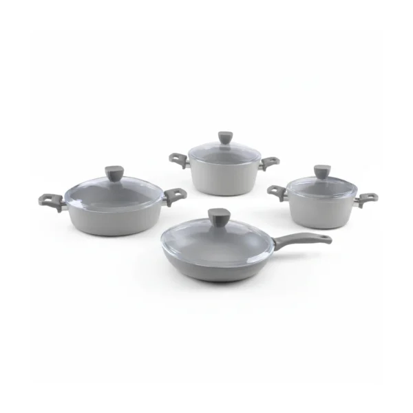 riwald-preston-6501108-0314-riwaldiran سرویس قابلمه 8 پارچه گرانیت طوسی پریستون ریوالد 6501108-0314 | ریوالد ایران