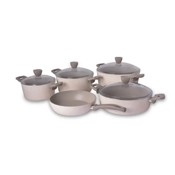 riwald-preston-6501109-0315-riwaldiran سرویس قابلمه 9 پارچه گرانیت کرم پریستون ریوالد 6501109-0315 | ریوالد ایران