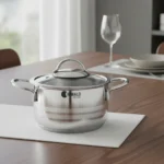 قابلمه 14*8 سانتی متر 1.25 لیتر استیل براق لیورپول ریوالد 6803214-1022 | ریوالد ایران