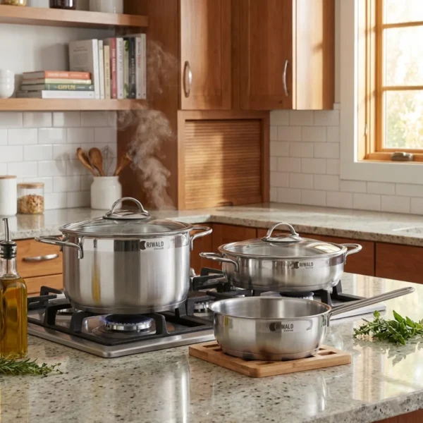 تابه 26*8.2 سانتی متر 3.25 لیتر استیل مات لیورپول ریوالد 6805026-1023 | ریوالد ایران