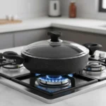 قابلمه کوتاه نچسب 20*5.5 سانتی متر مشکی منچستر ریوالد 6504120-0411 | ریوالد ایران