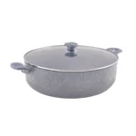 قابلمه کوتاه نچسب 40*10 سانتی متر 9 لیتر طوسی یورک ریوالد 6504240-0114 | ریوالد ایران